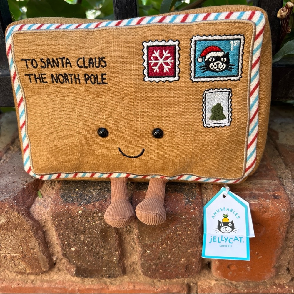 Jellycat LETTER to SANTA authentic US seller Christmas tradition out of stock